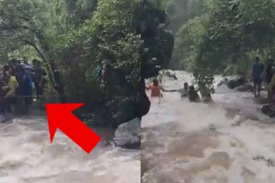 रायगढ़ के जेनिथ झरने में अचानक बढ़ा पानी का बहाव, ग्रामीणों ने सूझबूझ से बचाई 100 से अधिक पर्यटकों की जान