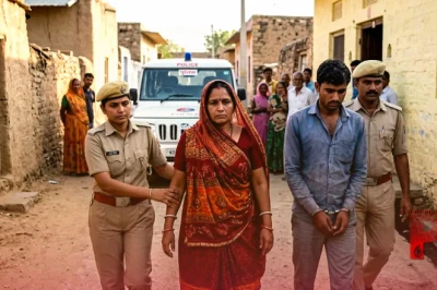 राजस्थान के प्रतापगढ़ में खौफनाक वारदात: 5 लाख की सुपारी देकर पत्नी ने ही कराई पति की हत्या, पड़ोसी के साथ मिलकर बुना था मौत का ताना-बाना