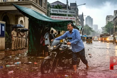 महाराष्ट्र में भारी बारिश का कहर: पुणे में भूस्खलन से एक की मौत, मुंबई में रेड अलर्ट के बीच थमी रफ्तार, विधानसभा सत्र स्थगित होने से सियासी संग्राम तेज