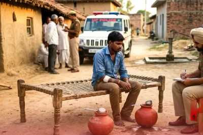भदोही में छुआछूत की शर्मनाक घटना: घड़े से पानी पीने पर दलित युवक को बेरहमी से पीटा, पुलिस ने आरोपियों को किया गिरफ्तार
