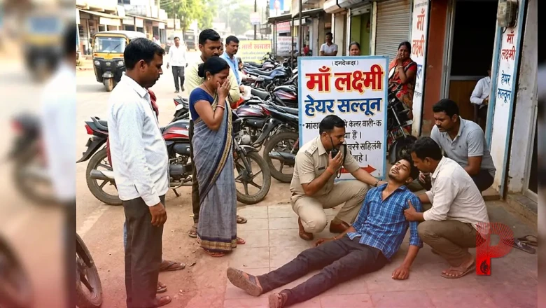 दंतेवाड़ा में दर्दनाक हादसा: सैलून से बाहर निकलते ही 24 साल के युवक को आया चक्कर, मौके पर ही थम गईं सांसें