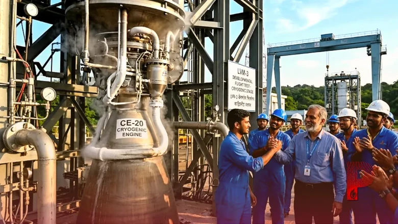 इसरो की अंतरिक्ष उड़ान में बड़ी कामयाबी, LVM-3 के क्रायोजेनिक इंजन का सफल परीक्षण पूरा