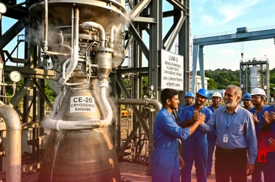 इसरो की अंतरिक्ष उड़ान में बड़ी कामयाबी, LVM-3 के क्रायोजेनिक इंजन का सफल परीक्षण पूरा