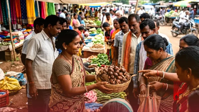 काजू और बादाम से भी महंगा है छत्तीसगढ़ के जंगलों का यह खजाना, ₹2000 किलो बिकने वाले 'गुहिया पुटू' को खरीदने उमड़ रही भीड़