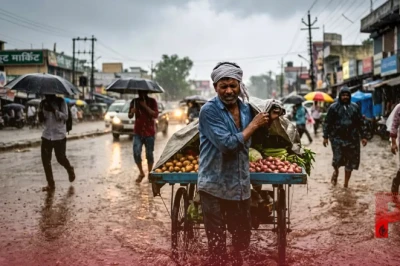 झारखंड में मौसम का मिजाज: रांची समेत 11 जिलों में भारी बारिश और आंधी-तूफान का अलर्ट, IMD ने दी चेतावनी