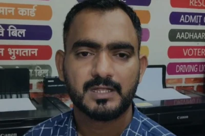 हापुड़ में दबंगई: सेवानिवृत्त फौजी के बेटे को दुकान में घुसकर दी जान से मारने की धमकी, CCTV में कैद हुई वारदात