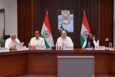 नर्मदा परियोजना विवाद का अंत: 4 राज्यों के बीच ऐतिहासिक समझौता, अमित शाह की मौजूदगी में बनी सहमति