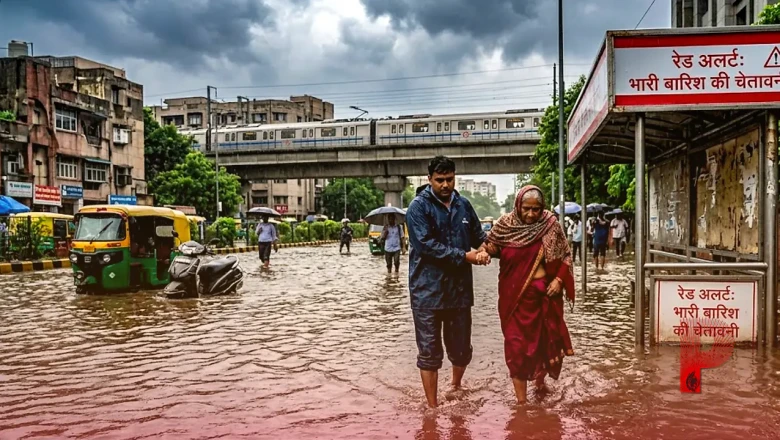 मॉनसून का रौद्र रूप: दिल्ली समेत 15 राज्यों में भारी बारिश की चेतावनी, कई जगह 'रेड' और 'ऑरेंज' अलर्ट