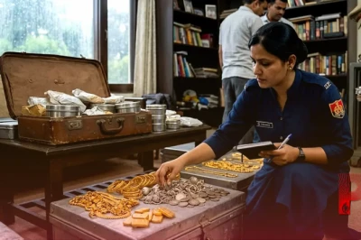 यूपी में रिटायर्ड आरटीओ अधिकारी के ठिकानों पर विजिलेंस का छापा, 9 किलो सोना, 13 किलो चांदी और करोड़ों की संपत्ति बरामद