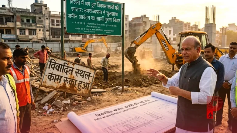 दिल्ली में थमे हुए विकास कार्यों को रफ्तार: उपराज्यपाल ने सुलझाया जमीन आवंटन का सालों पुराना विवाद