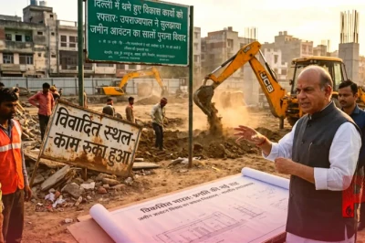 दिल्ली में थमे हुए विकास कार्यों को रफ्तार: उपराज्यपाल ने सुलझाया जमीन आवंटन का सालों पुराना विवाद