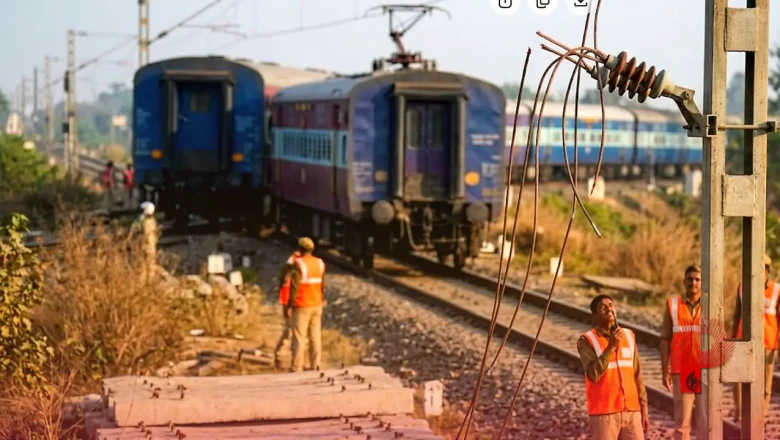 पटना-गया रेल रूट पर बड़ी वारदात, चोरों ने उड़ाए 25 हजार वोल्ट के तार, 3 घंटे तक थम गई ट्रेनों की रफ्तार