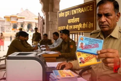 अयोध्या राम मंदिर चढ़ावा घोटाला: चंपत राय, गोपाल राव और अनिल मिश्रा की पास बनाने वाली डिजिटल आईडी हुई बंद, बड़ी कार्रवाई