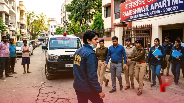 बिहार में EOU का बड़ा एक्शन, एक्साइज इंस्पेक्टर अंकेश के 5 ठिकानों पर छापेमारी