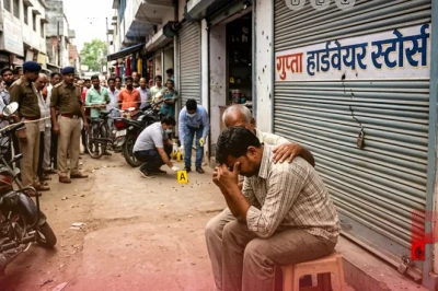 मुजफ्फरपुर में हार्डवेयर दुकानदार को मारी गोली, बदमाशों के हमले से इलाके में दहशत