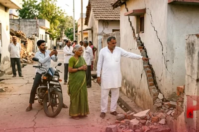 महाराष्ट्र में भूकंप के झटकों से कांपी धरती, हिंगोली में महसूस की गई तीव्र हलचल