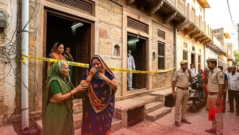झुंझुनूं में कलयुगी बेटे की हैवानियत: मामूली कहासुनी के बाद मां को चाकू से गोदकर मौत के घाट उतारा