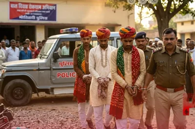 मोतिहारी में बाल विवाह की बड़ी साजिश नाकाम, 14 साल की बच्ची से शादी रचाने आए राजस्थान के 4 युवक गिरफ्तार