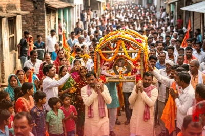 जमुई में इंसानियत की अनूठी मिसाल: बंदर के लिए निकाली गई धूमधाम से शवयात्रा, उमड़ा जनसैलाब
