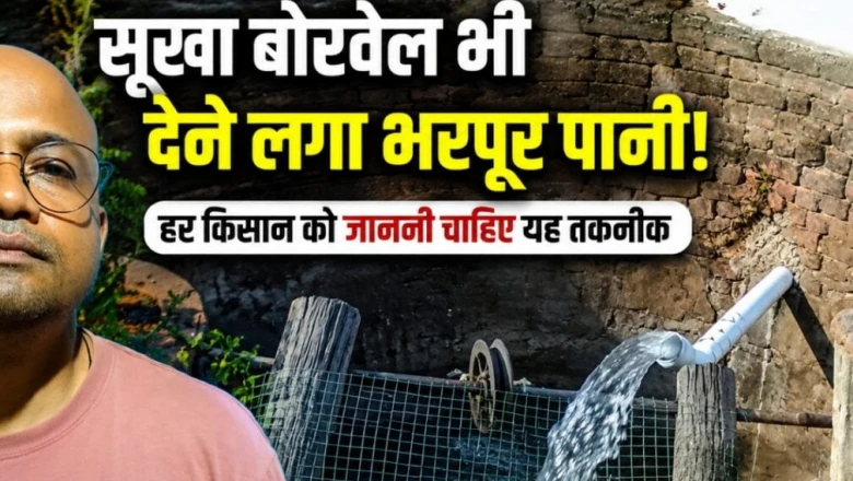 सिर्फ 2 हजार रुपये में सूखा बोरवेल हुआ रिचार्ज, छत्तीसगढ़ के किसान का यह देसी जुगाड़ बन रहा है मिसाल