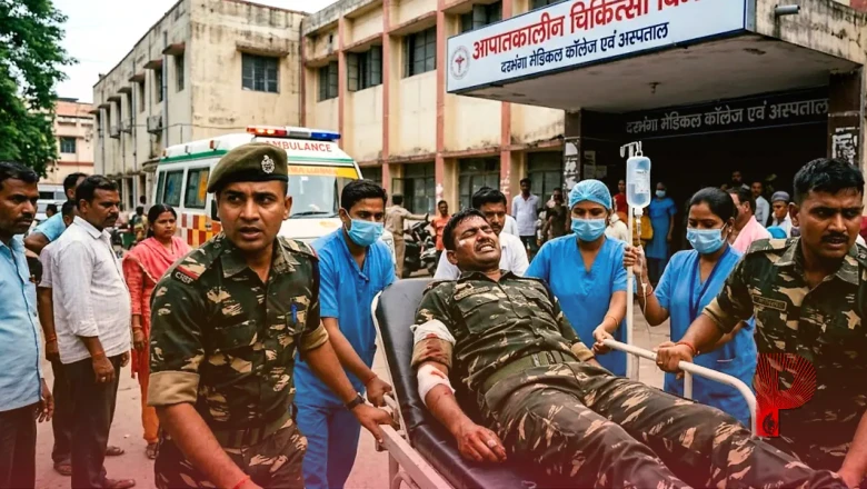 दरभंगा में सीआईएसएफ जवान को लगी गोली, हालत गंभीर, अस्पताल में इलाज जारी