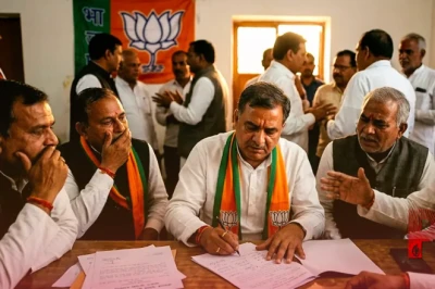 दतिया उपचुनाव: नरोत्तम मिश्रा का टिकट कटते ही बीजेपी में भूचाल, जिलाध्यक्ष समेत पूरी कार्यकारिणी का इस्तीफा