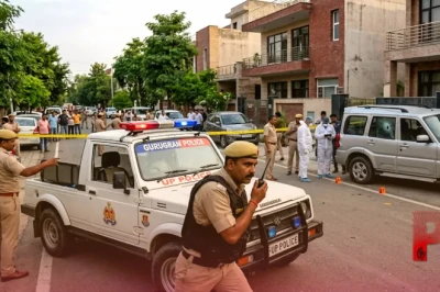 गुरुग्राम में खूनी मुठभेड़: सुशांत लोक में पुलिस और नांदल गैंग के बीच फायरिंग, 4 शूटर ढेर, जानिए पूरा मामला