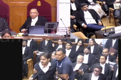 सुप्रीम कोर्ट में भारी हंगामा, याचिकाकर्ता ने फेंके कागज़ और मुख्य न्यायाधीश के लिए कहे अभद्र शब्द