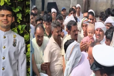 जन्मदिन के दिन ही अंतिम विदाई, तिरंगे में लिपटे पिता को देख बिलखती रही 18 महीने की मासूम बेटी