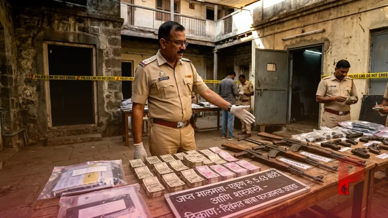 छत्रपति संभाजीनगर: दिवंगत डॉन बाबा फरजान के ठिकाने पर क्राइम ब्रांच की बड़ी छापेमारी, 5.63 करोड़ रुपये का माल और हथियारों का जखीरा बरामद