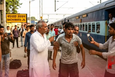 बिहार: चलती ट्रेन की खिड़की से 8 किलोमीटर तक लटका रहा मोबाइल चोर, यात्रियों की सूझबूझ से हुआ गिरफ्तार