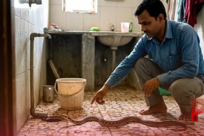 घर में निकले पानी का सांप तो घबराएं नहीं, जानें कैसे पहचानें इस मासूम जीव को और काटने पर क्या करें