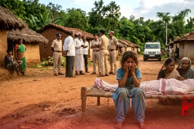 छत्तीसगढ़ के रायगढ़ में हाथियों का भारी आतंक: मां को कुचला, शव के पास बिलखती रही मासूम बच्ची; एक अन्य ग्रामीण की भी मौत