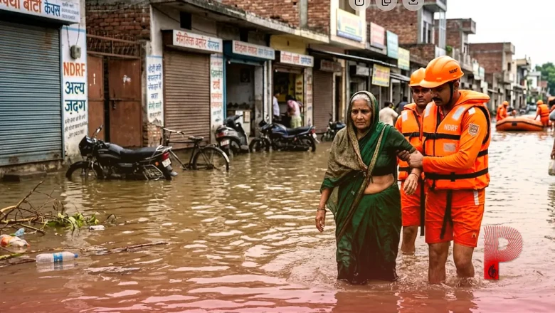 आज का मौसम: उत्तर भारत में मॉनसून का तांडव, शिमला में ढही पहाड़ियां और हरियाणा में बाढ़ जैसे हालात