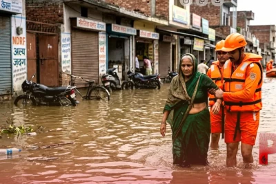 आज का मौसम: उत्तर भारत में मॉनसून का तांडव, शिमला में ढही पहाड़ियां और हरियाणा में बाढ़ जैसे हालात