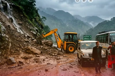 उत्तराखंड में भारी बारिश का दौर जारी, 6 जिलों के लिए रेड अलर्ट, कई रास्ते बंद