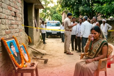 बिहार के हाजीपुर में सनसनीखेज वारदात: जमीन विवाद में सेना के जवान और उनके पिता की गोली मारकर हत्या, बुजुर्ग दादी लापता