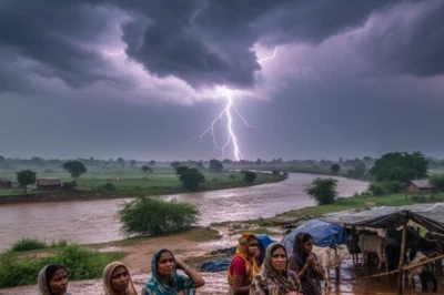 बिहार मौसम अलर्ट: कई जिलों में भारी बारिश और वज्रपात की चेतावनी, मौसम विभाग ने जारी किया अलर्ट