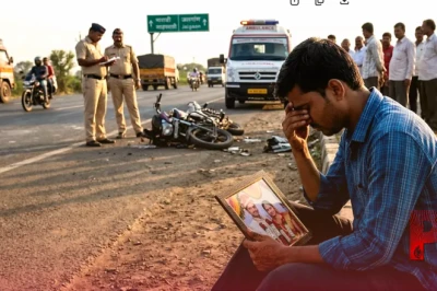 महाराष्ट्र के जलगांव में दर्दनाक हादसा: शादी के 6 दिन बाद ही दुल्हन की सड़क दुर्घटना में मौत