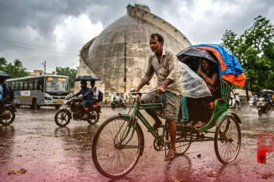 बिहार का मौसम: पटना सहित 27 जिलों में बारिश का ऑरेंज अलर्ट, 50 किमी/घंटे की रफ्तार से चलेंगी हवाएं