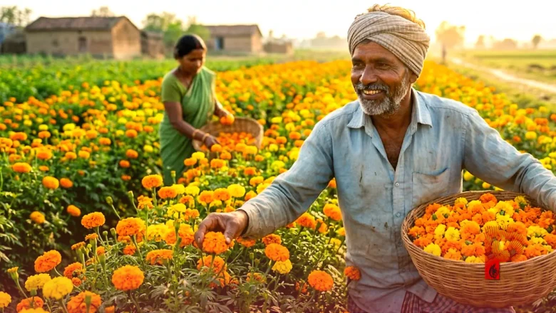 छपरा के मिर्जापुर गांव में किसानों की नई राह, फूलों की खेती ने बदली आर्थिक तकदीर
