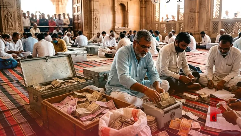 सांवलिया सेठ के खजाने से पहले दिन ही निकला 10 करोड़ से ज्यादा का दान, जारी है गणना का सिलसिला
