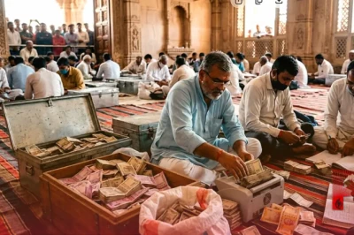 सांवलिया सेठ के खजाने से पहले दिन ही निकला 10 करोड़ से ज्यादा का दान, जारी है गणना का सिलसिला