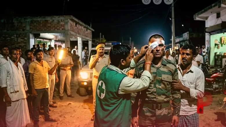 बिहार: नशे में धुत्त दरोगा की गुंडागर्दी, मदद करने वाले आर्मी जवान पर चलाई गोली, आंख में लगा बारूद