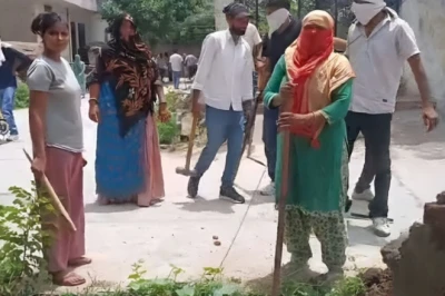 अलवर में खौफनाक गुंडागर्दी: 50 हमलावरों ने JCB और लाठियों से घर को बनाया निशाना, महिलाओं-बच्चों को पीटा