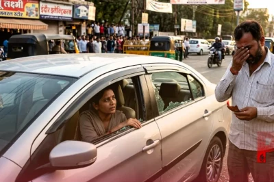 इंदौर में रोड रेज का खौफ: कारोबारी दंपति की कार पर किया हमला, कांच की बोतल फोड़कर मचाया हंगामा