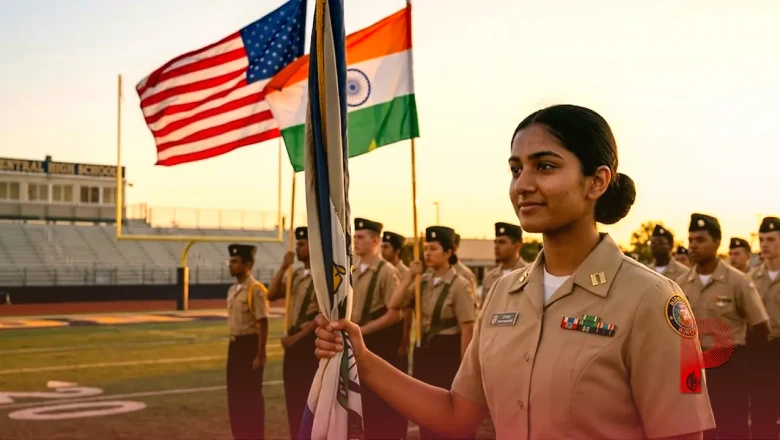 अमेरिका में लहराया परचम: 17 साल की रिद्धि चौहान बनीं NJROTC में बटालियन कमांडर