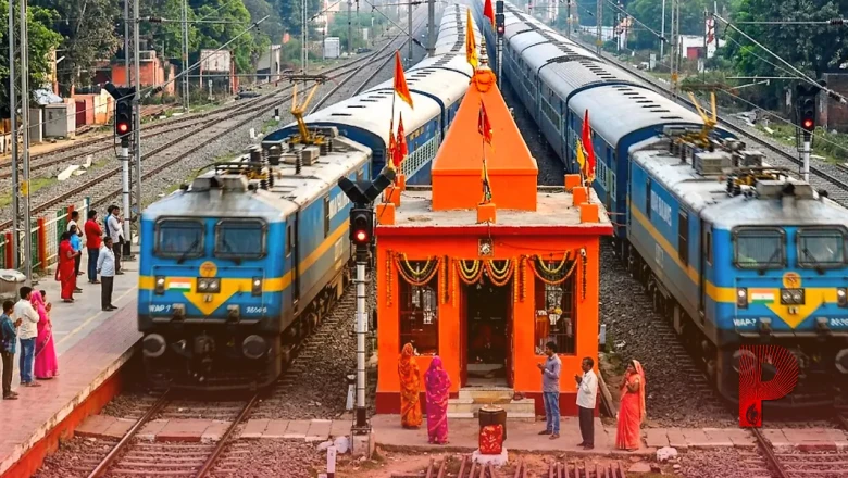 छपरा का अनोखा बुढ़िया माई मंदिर: जहां पटरियों के बीच से गुजरती हैं ट्रेनें, रेलवे ने खुद कराया था निर्माण