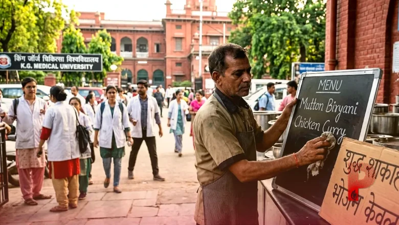 लखनऊ के केजीएमयू में नॉनवेज पर लगा प्रतिबंध, राज्यपाल के सवाल उठाने के बाद लिया गया फैसला