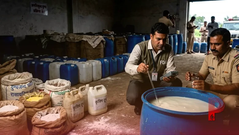 महाराष्ट्र में नकली दूध का बड़ा खेल, 9 करोड़ रुपये से ज्यादा का सिंथेटिक दूध हुआ जब्त